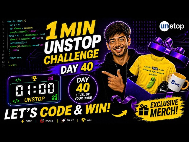 Unstop Problem of the Day | 19-07-2026 | Kingdom of Sealed Messengers | day 40