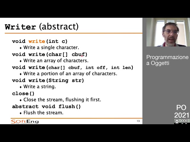 PO 2021 - Lezione Asincrona del 5 Maggio - Input/Output
