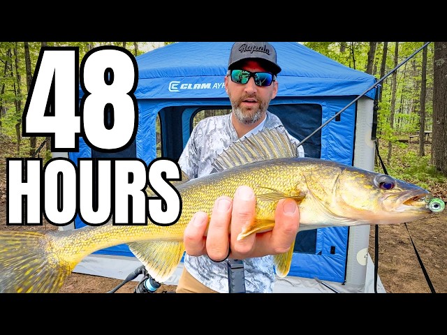 Is This the Best NEW Fishing Spot? 2 Days Camping in the Northwoods of Vilas County!