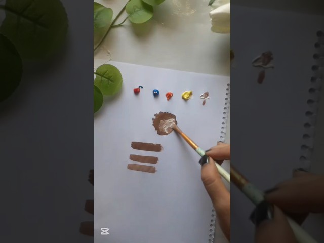 Skin colour tutorial‼️#shorts #creativity #colors