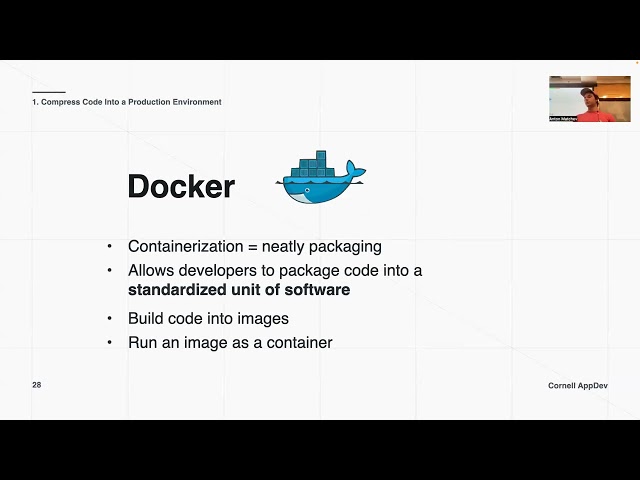 Intro to Backend Development: Lecture 5 - Containerization