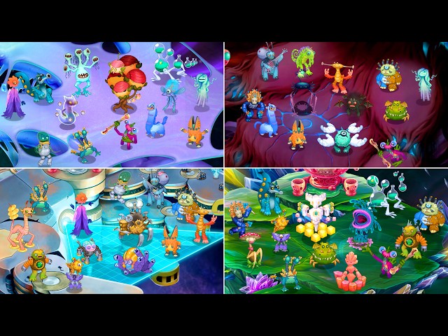 All Ethereal Islet Island Full Song (My Singing Monsters)