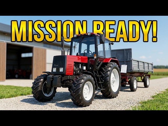 Mission: Tehnical Inspection!🚜Preparing My Old Tractor & Trailer For The Hardest Test!