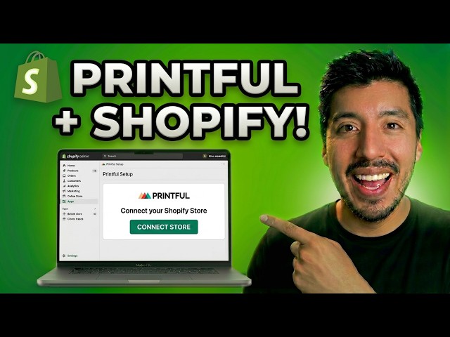 how to connect printful to shopify