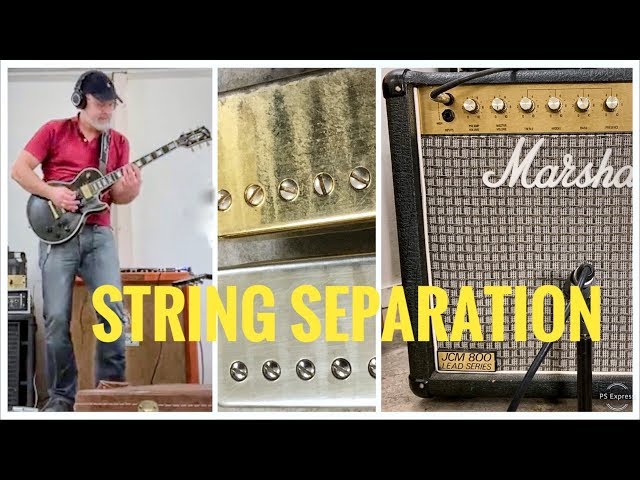 This Humbucker has the String Separation and Detail of an Original PAF!