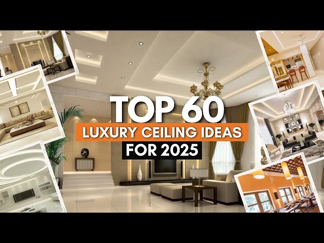 Top 60 Luxury Ceiling Ideas 2025 | Modern False Ceiling Designs