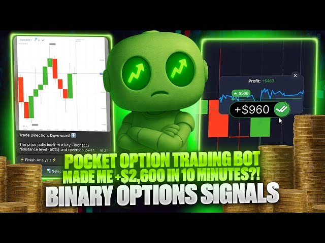 POCKET OPTION TRADING BOT MADE ME +$2,600 IN 10 MINUTES?! | BINARY OPTIONS SIGNALS | POCKET OPTION