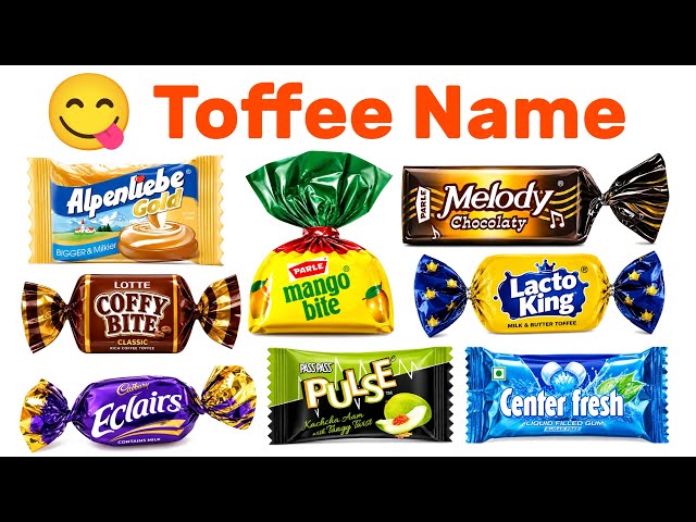 Chocolate Names | Popular Chocolate Names in India | Kids Educational Video