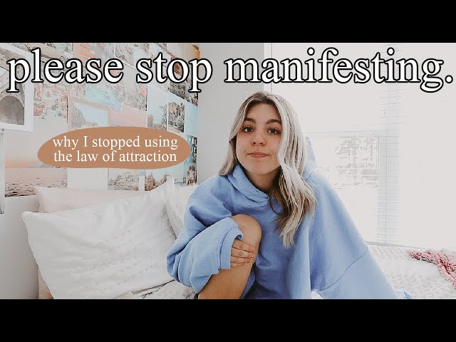 why I stopped using the law of attraction...from a christian perspective // from New Age to Jesus