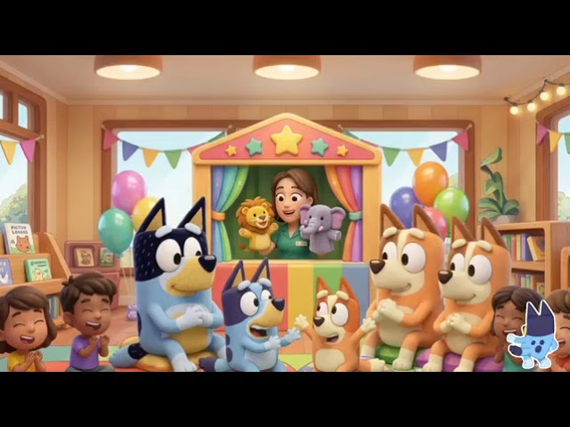 Bluey Community Library Storytime! 📚 First Friend Journey