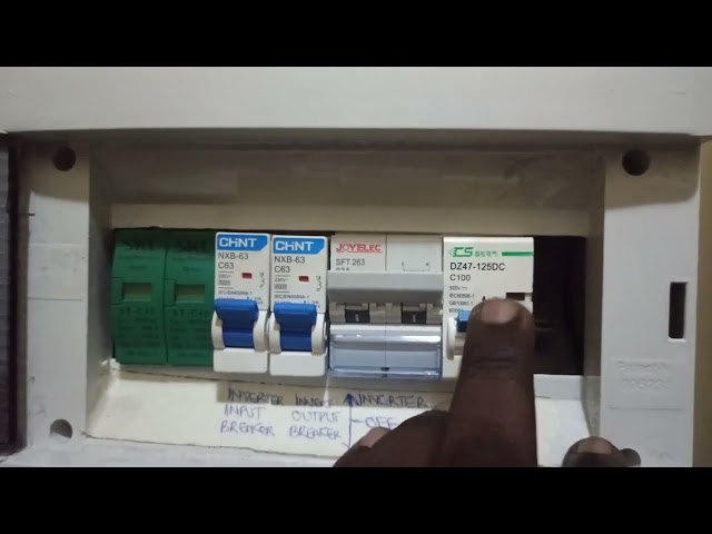 Removing the Fault 04 Error Code in the Hybrid Solar Inverter (SRNE)