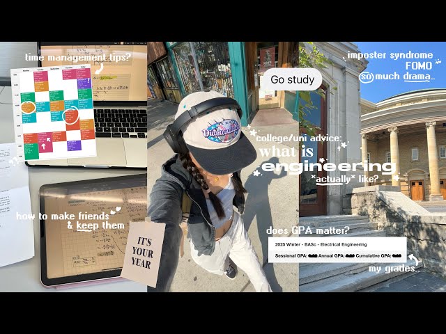 what is ENGINEERING *ACTUALLY* LIKE? college/uni advice for freshmen, friends, grades, fomo, drama