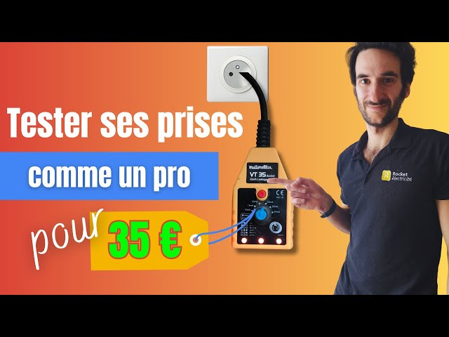 How to test your power outlet EASY (phase/neutral/EARTH) and FAST with the Metrix VT35