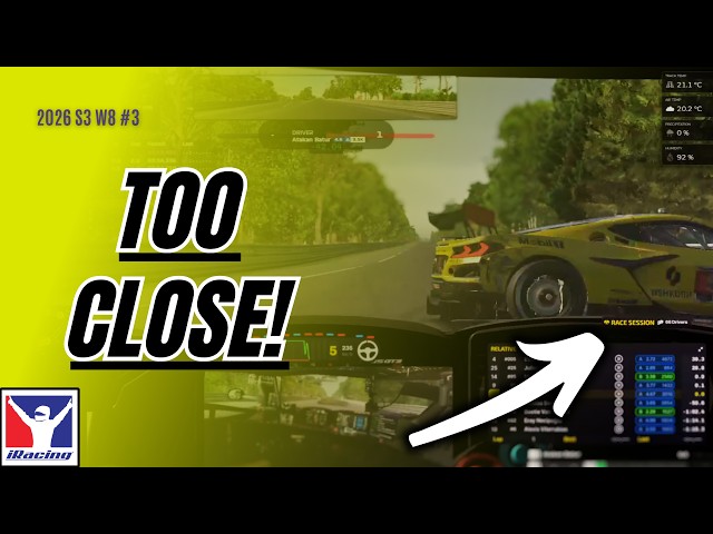 THIS WAS WAY TOO CLOSE. | iRacing Week 8 Chaos #3