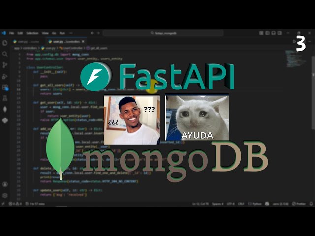 FastAPI y MongoDB CRUD Completo: Tutorial Python | Parte 3