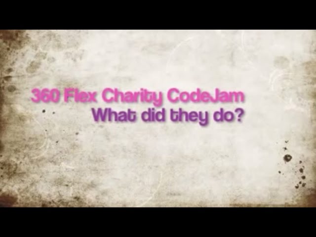 360|Flex DC Charity CodeJam