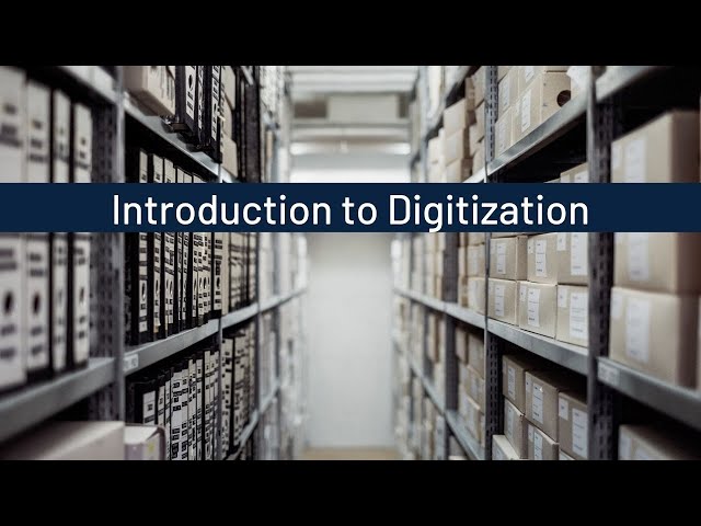 Introduction to Digitization - Eastern Gulf Coast