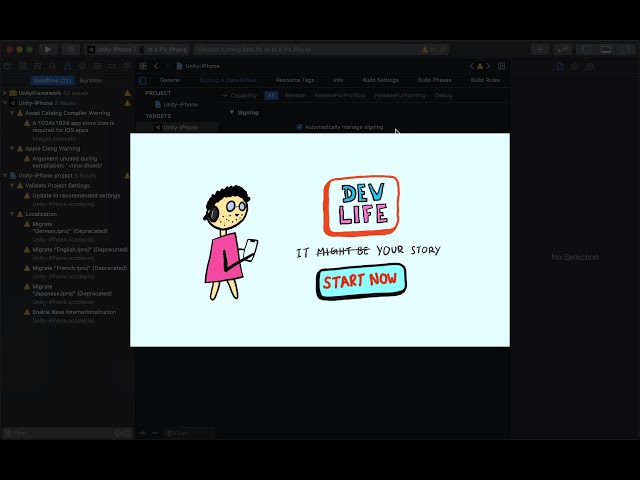 Unity: How to Build & Run on iPhone (2020)