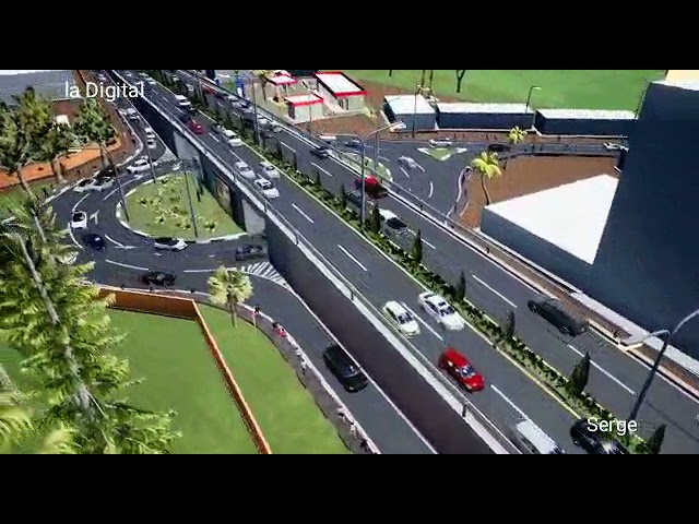Kigali in new look: Kicukiro centre new roundabout //umuhanda mushya wa Kicukiro m' umujyi wa kigali