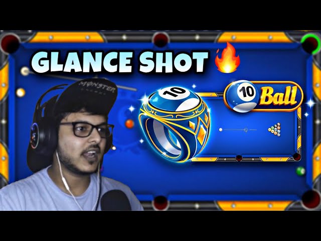 8 Ball Pool - ONLY LEGENDS CAN PLAY THIS GLANCE SHOT | 10 Ball Table💙