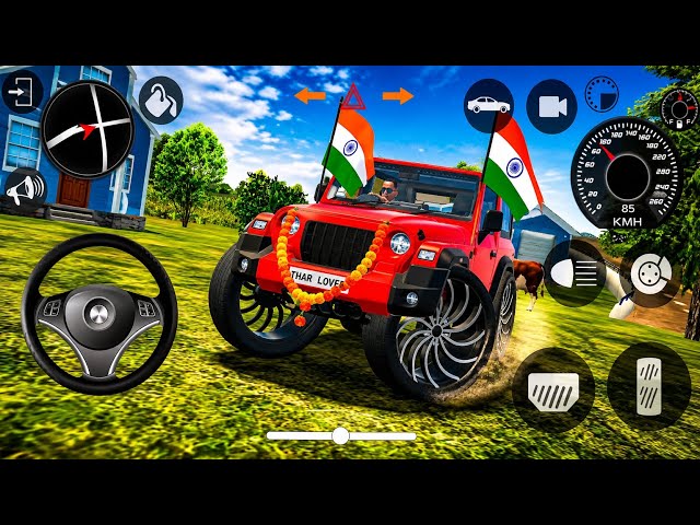 Modified Mahindra Thar😈Games:Indian Yellow Thar (Gadi Wala Games)Car Game Android Game #2026 part37