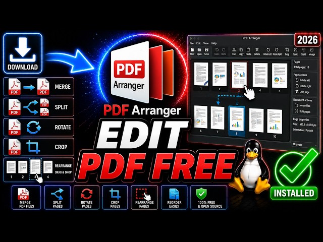 How to Install PDF Arranger on Linux (2026 Guide)
