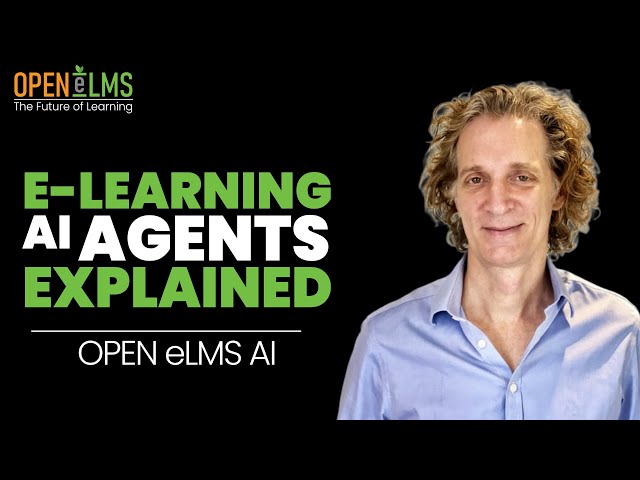 What is an AI eLearning Agent?