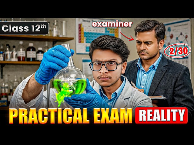 Class 12 Dark Reality of Practical Exams- Score 30/30 😱