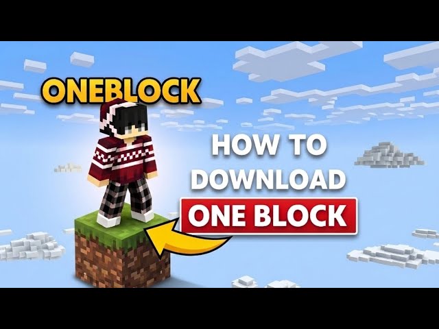 How to Download One Block Map in Minecraft Java 1.21.10 (Easy Tutorial)