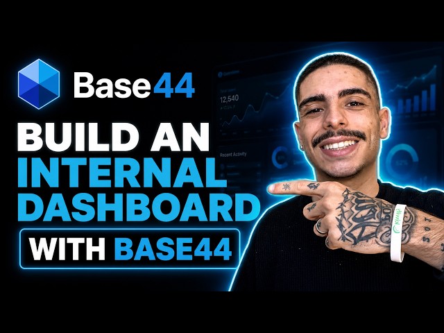 HOW TO BUILD AN INTERNAL DASHBOARD WITH BASE44 (STEP-BY-STEP GUIDE 2026)