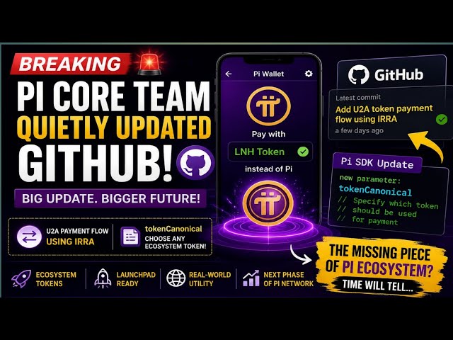 Pi Network GitHub Update | Token Canonical & IRRA Payment Explained