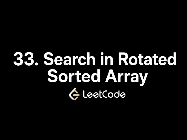 Search in Rotated Sorted Array | 33 Leetcode | JavaScript