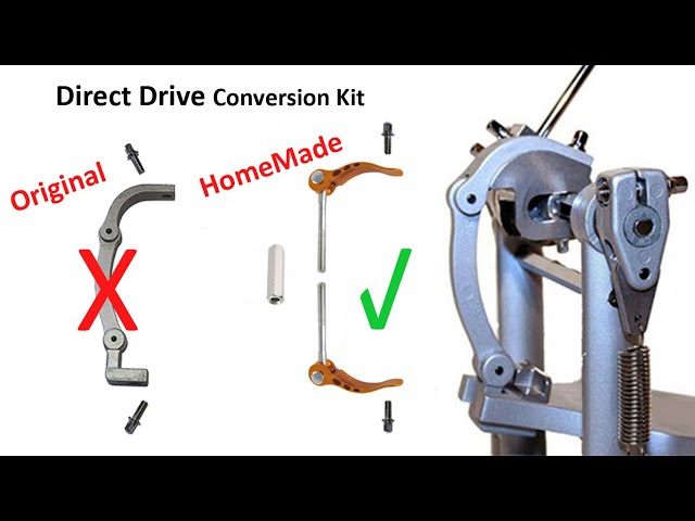Drum hacks - homemade direct drive
