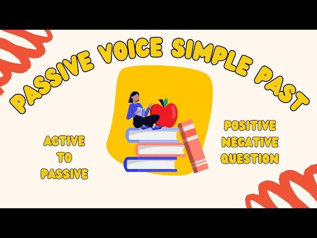 Passive Voice Simple Past Exercise