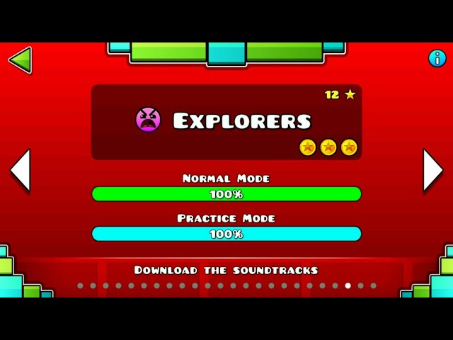 Geometry Dash 2.2 - "Explorers" 100% Complete (New 2.2 Recreation Level)