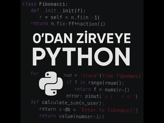 Python için temel eğitim 1