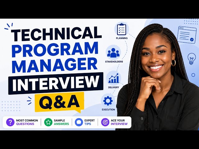 Technical Program Manager Interview Q&A | Test Your Delivery, Systems & Stakeholder Skills | Uplatz
