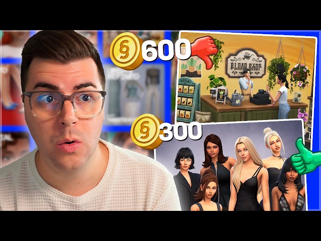 I BOUGHT THE LARGEST MAKER PACK FOR THE SIMS 4