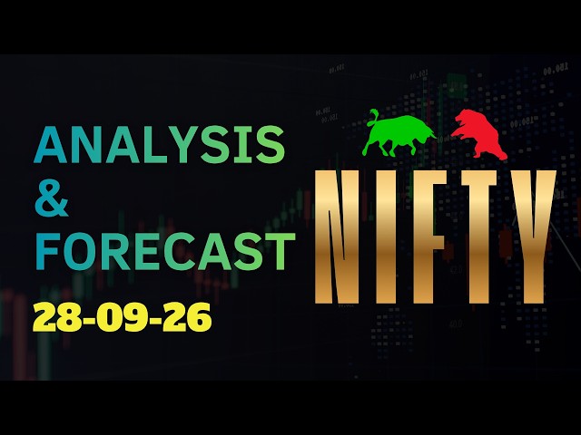 Best Trades & Nifty Prediction – 28 SEP 26 | Market Profile & Order Flow Trading