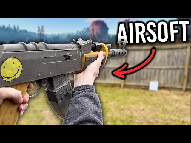 How I Built An Airsoft Rust AK