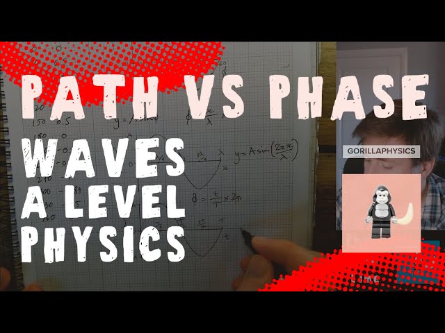 Path and Phase difference - Essential Understanding for A Level Physics Waves Topic