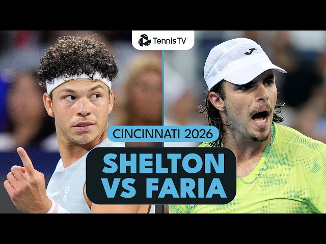 Ben Shelton vs Jaime Faria Exciting Night Session Tussle | Cincinnati 2026 Highlights