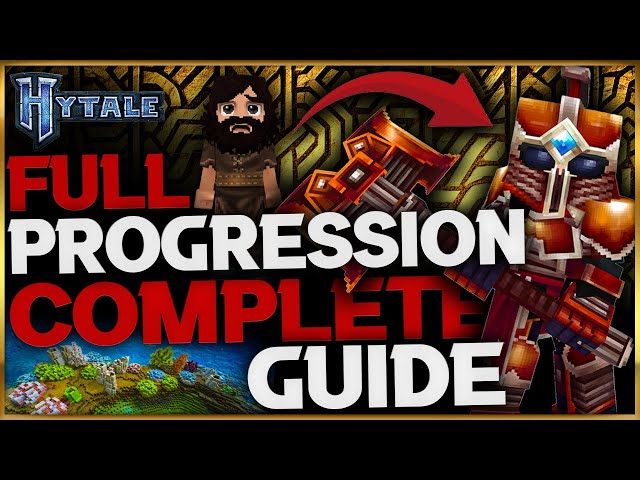 Hytale: Full Progression Guide (From Stone to Adamantite Tools, Weapons, and Armor)