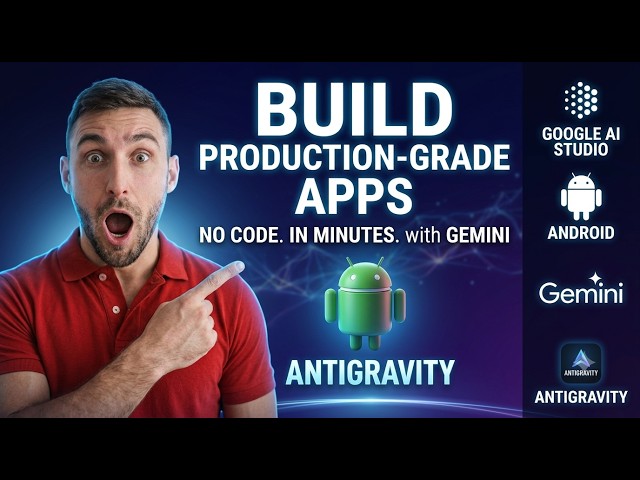 Build Android App using AI | Google AI Studio Build with Gemini