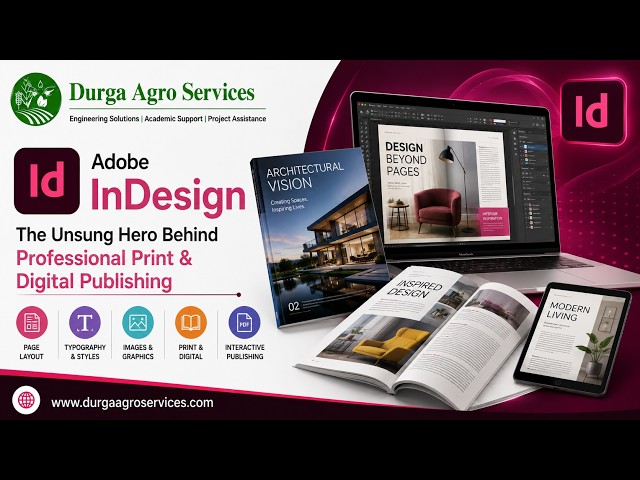 Adobe InDesign Tutorial || Smart Solutions for Every Assignment || #DurgaAgroServices