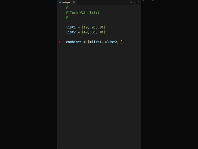 How to combine two lists #python #pythonlearning #pythonprogramming