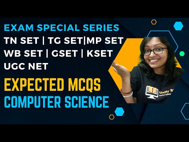 MOST Expected MCQs of Computer Science for TN SET | TG SET| WB  SET|G SET |K SET|MP SET |UGC NET