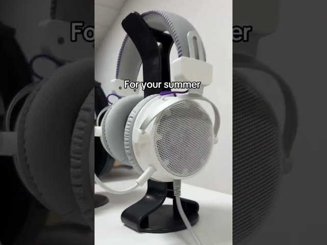 🧊🍦Cool the hot summer!🥵 #fifine #gaming #headset #headphones #streamer #gamer #setup