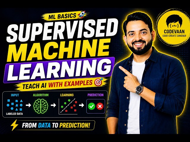 Stop Overthinking ML! Learn Supervised Learning in 10 Minutes 🔥