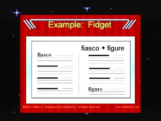 Dictionary Guide Words